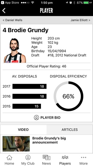 Collingwood Official App(圖3)-速報App