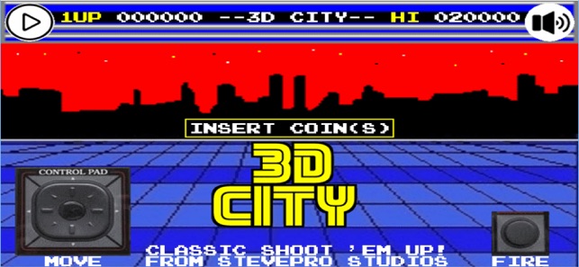 Retro 3D City