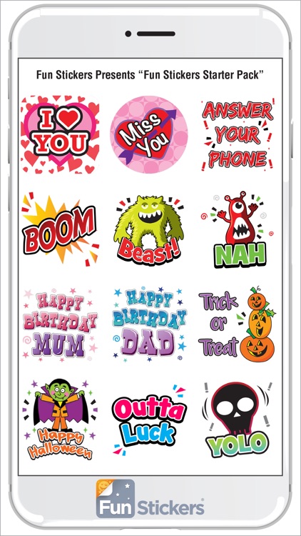 Fun Stickers Starter Pack