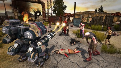 Robot Recall Zombie War Z screenshot 2