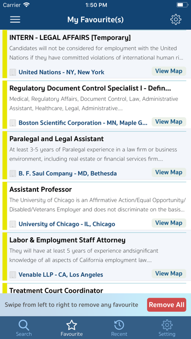 How to cancel & delete Law Jobs Search (CareerFocus) from iphone & ipad 3