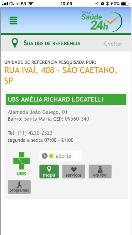 Portal Saúde 24h SCS