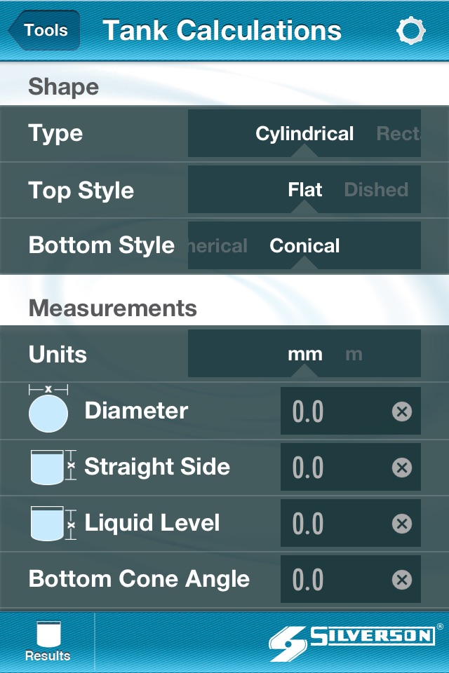 Silverson Conversion Tools screenshot 2
