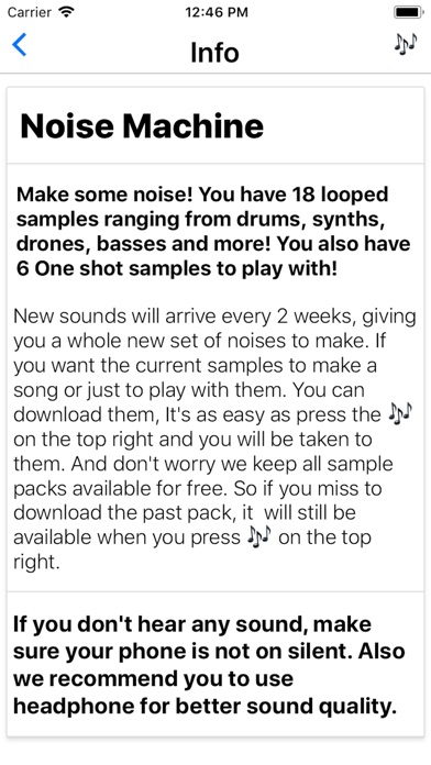 Noise Machine Sampler screenshot 3