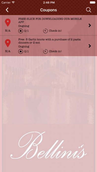 Bellini's Italian Restaurant screenshot 3