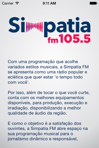 Simpatia FM screenshot 3