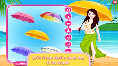 Summer Beauty Gril Game screenshot 2