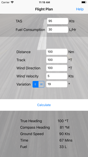 Flight Plan E6B