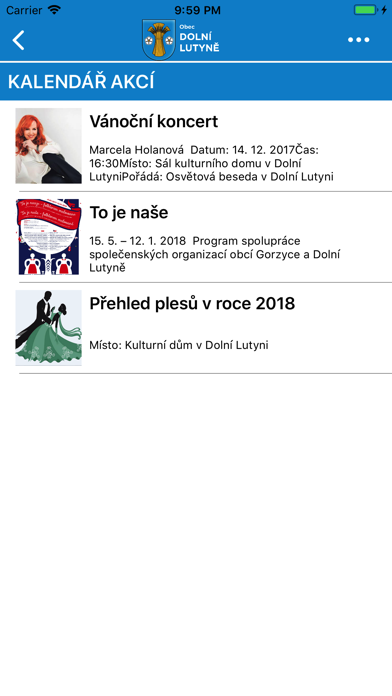 Obec Dolní Lutyně screenshot 3