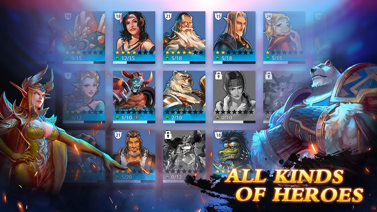 Age of warriors - magic legend screenshot-0