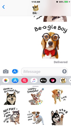 # Punny Dogs Animated Stickers(圖8)-速報App