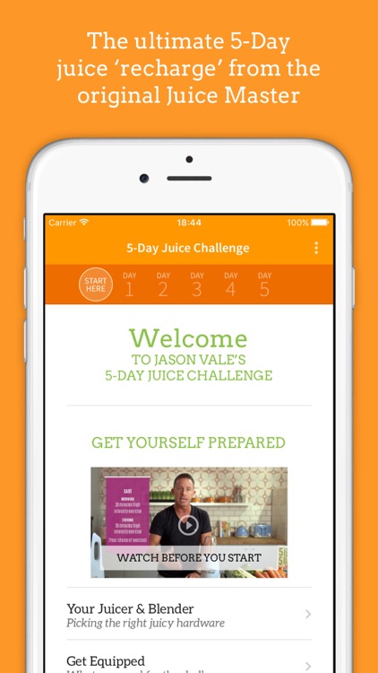 Jason’s 5-Day Juice Challenge