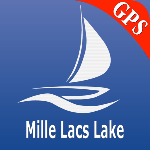 Mille Lacs Lake Nautical Chart icon