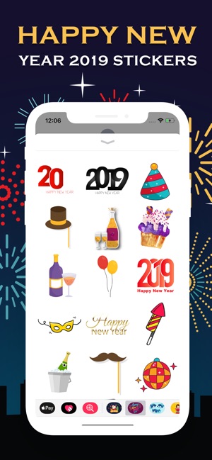 New Year Stickers 2019(圖3)-速報App