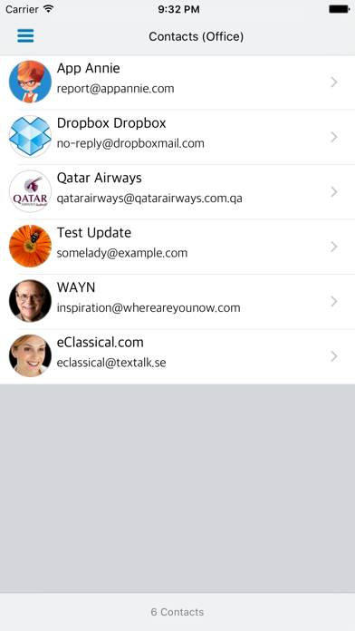 mail365 - Email, Calendars, Tasks and Contacts for Outlook, Exchange and Office 365 Screenshot 5