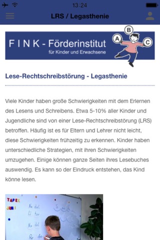FINK-Förderinstitut screenshot 3