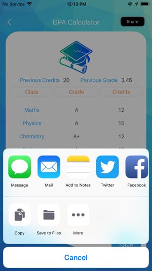 Quick GPA Calculator(圖4)-速報App