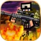 An infinite pixel gun shoot and runner game