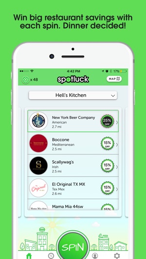 Spotluck - Spin. Eat. Save.(圖3)-速報App