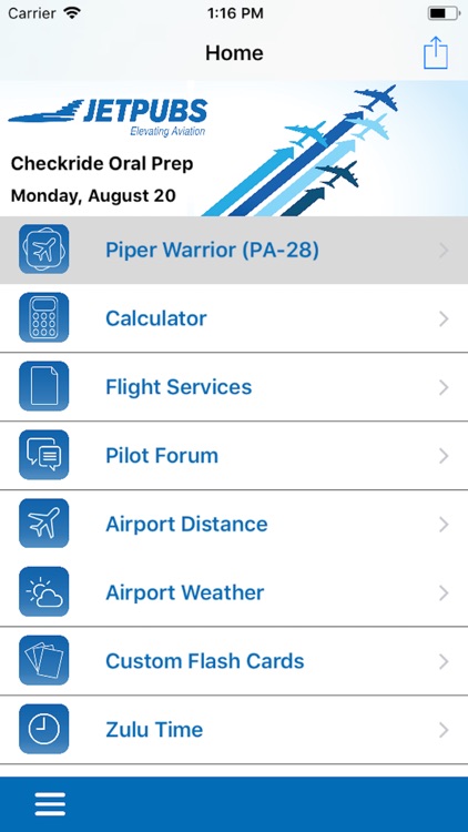 Piper Warrior Study App