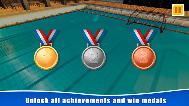 Water Polo Swimming Sports 3D(圖4)-速報App