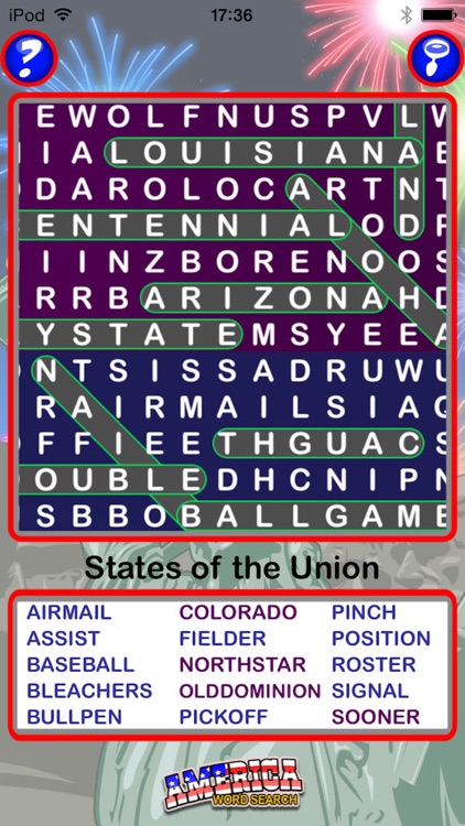 Epic America Word Search - giant USA wordsearch