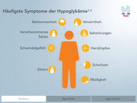 Hypoglykämie-Simulator screenshot 3