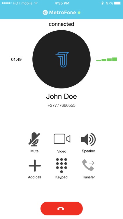 Metrofone: VoIP Softphone screenshot-3