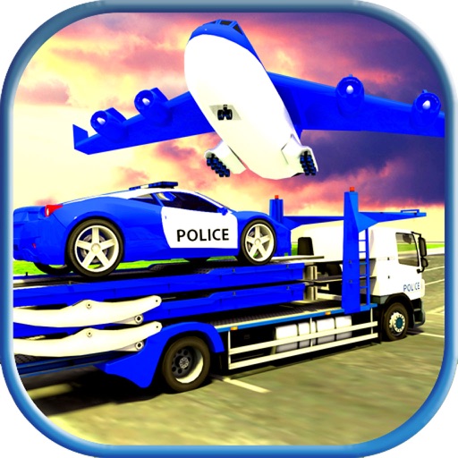 Police Airplane Transporter icon