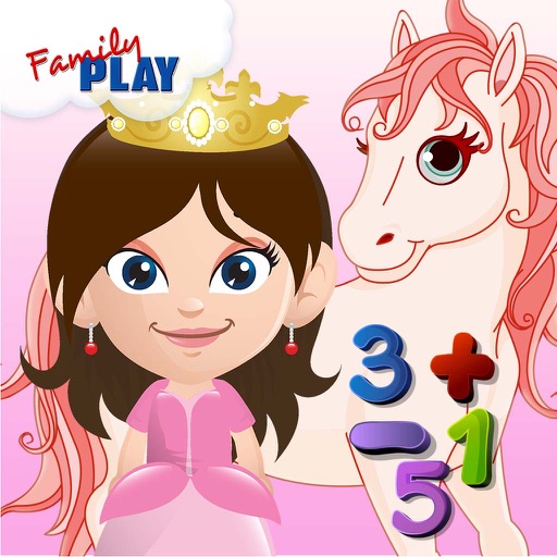 Princess Learns Preschool Math Activity for Kids iOS App