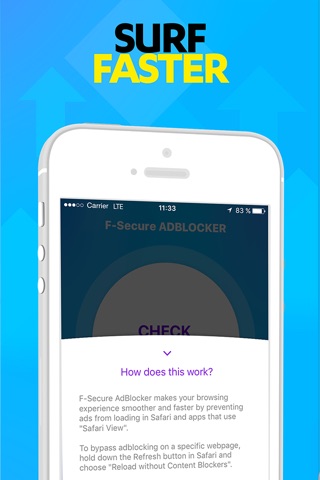 F-Secure ADBLOCKER screenshot 2