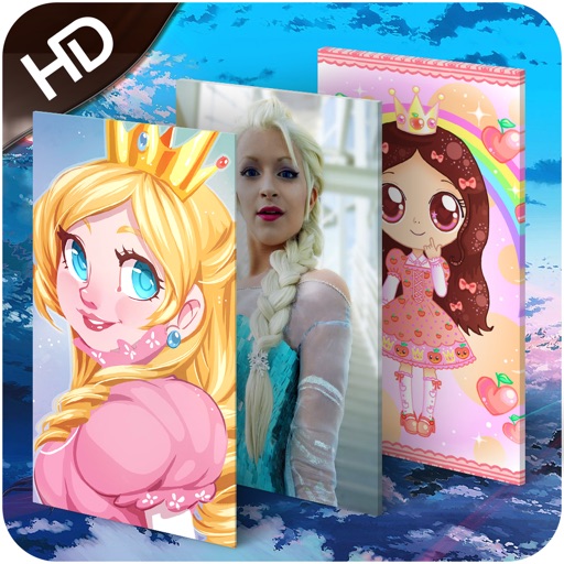 Princess Girls Wallpaper HD iOS App