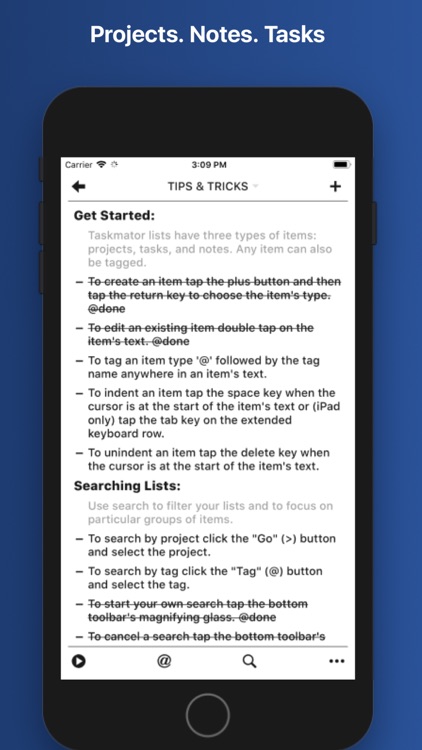 Taskmator - TaskPaper Client