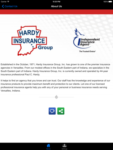 Hardy Insurance Group HD screenshot 3