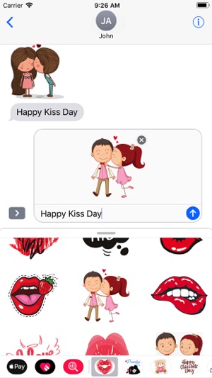 Kiss Day Animated Valentines(圖2)-速報App