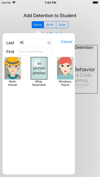 How to cancel & delete Assign Student Detention from iphone & ipad 2
