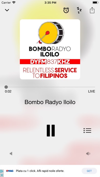Bombo Radyo Philippines screenshot 2