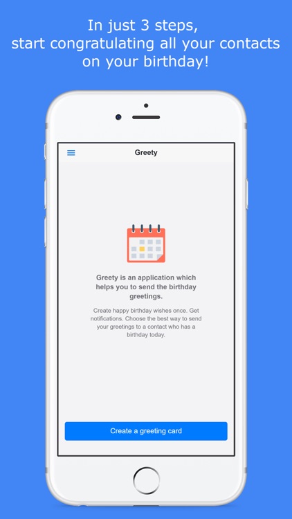 Greety – birthday reminder