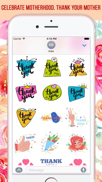 Mother's Day Stickers Pack screenshot 4