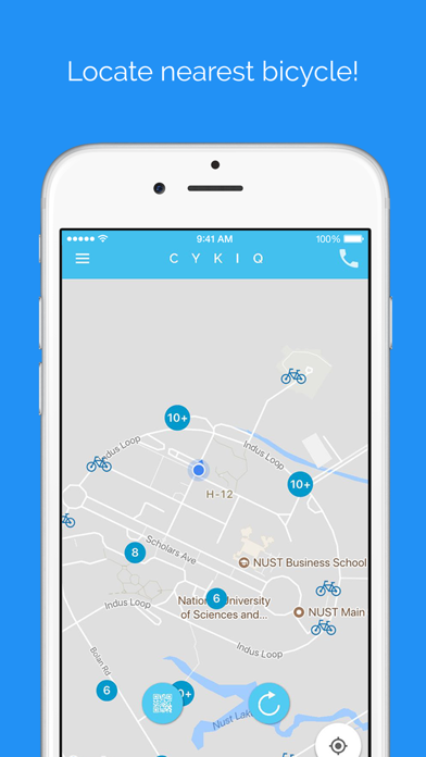 CYKIQ - Smart Bike Sharing screenshot 2