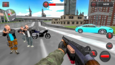 Crime City Police Bike Rider screenshot 2