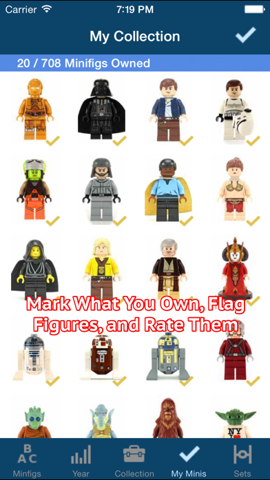 SWMinis - Lego SW Minifig Collector Screenshot 2