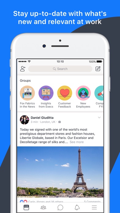 Workplace by Facebook screenshot1