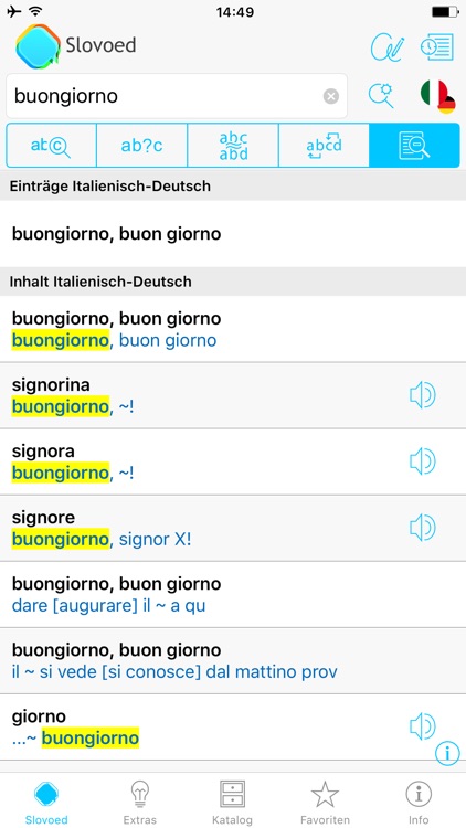 German <> Italian Dictionary
