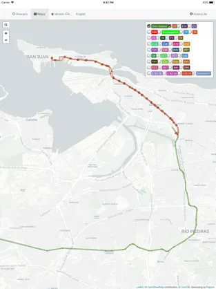 Screenshot 3 Tren Urbano App iphone