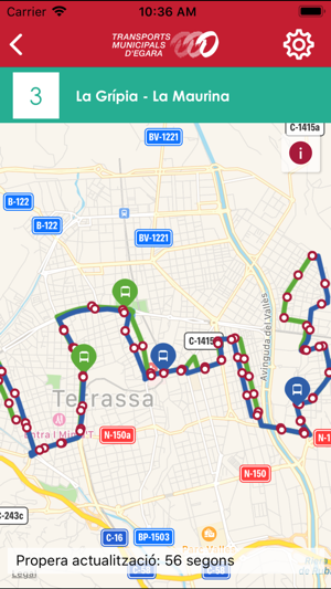 TMESA - Bus Terrassa(圖2)-速報App