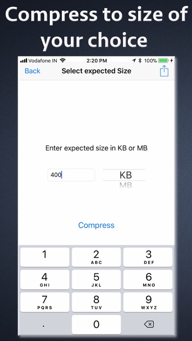 Photo Size Compressor screenshot 3