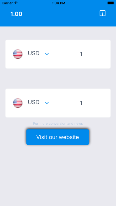 How to cancel & delete 1.00 USD Currency Converter from iphone & ipad 1