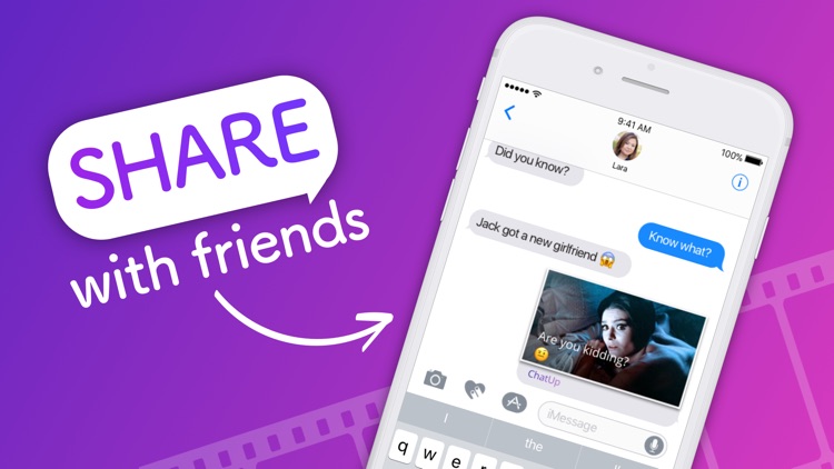 ChatUP - Text & emoji to video screenshot-3