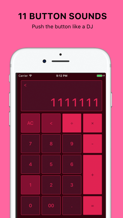 How to cancel & delete Luminous Calculator - 11 Colors and Button Sounds from iphone & ipad 2
